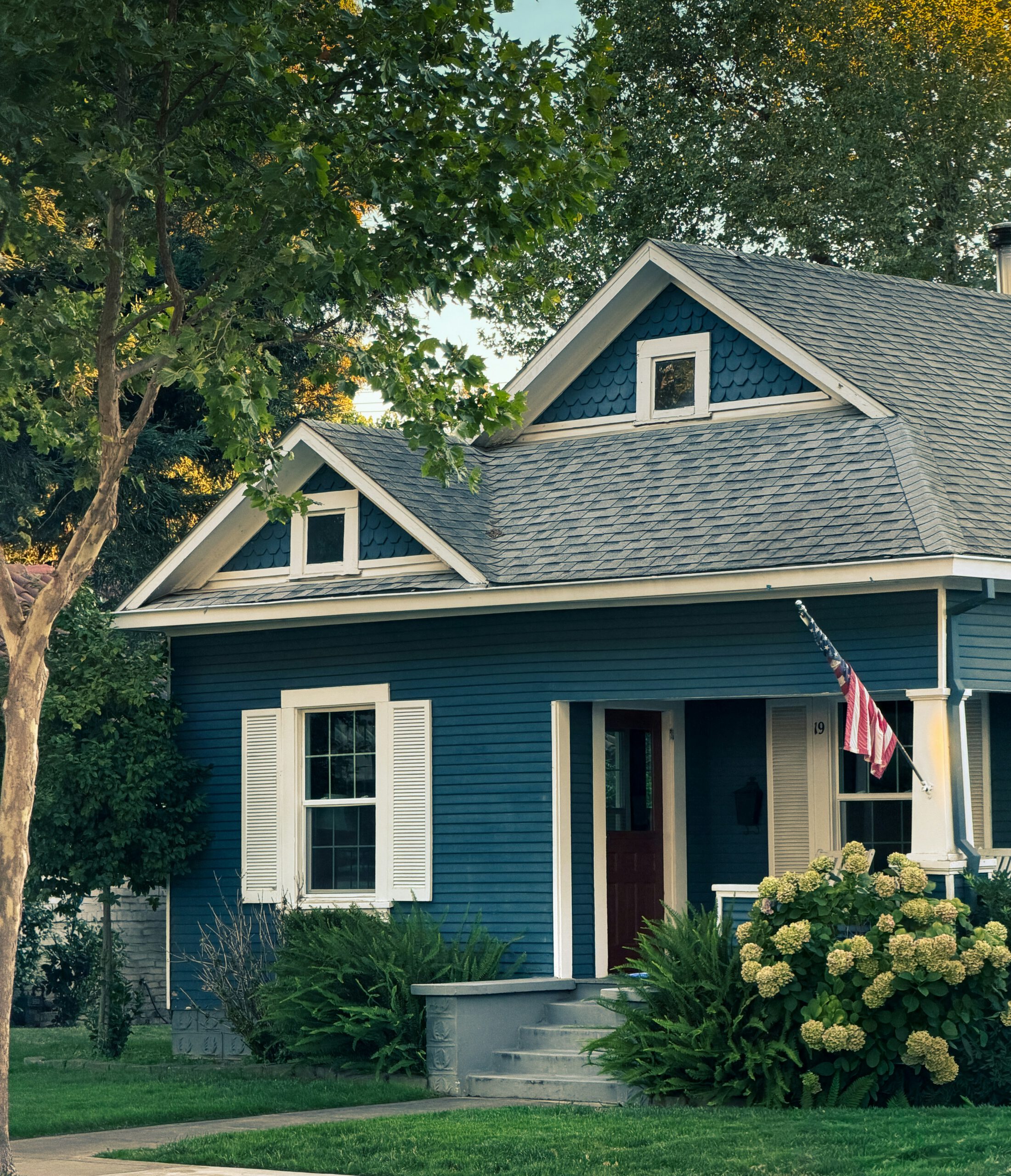 Hero photo — family, home, or Jake with clients